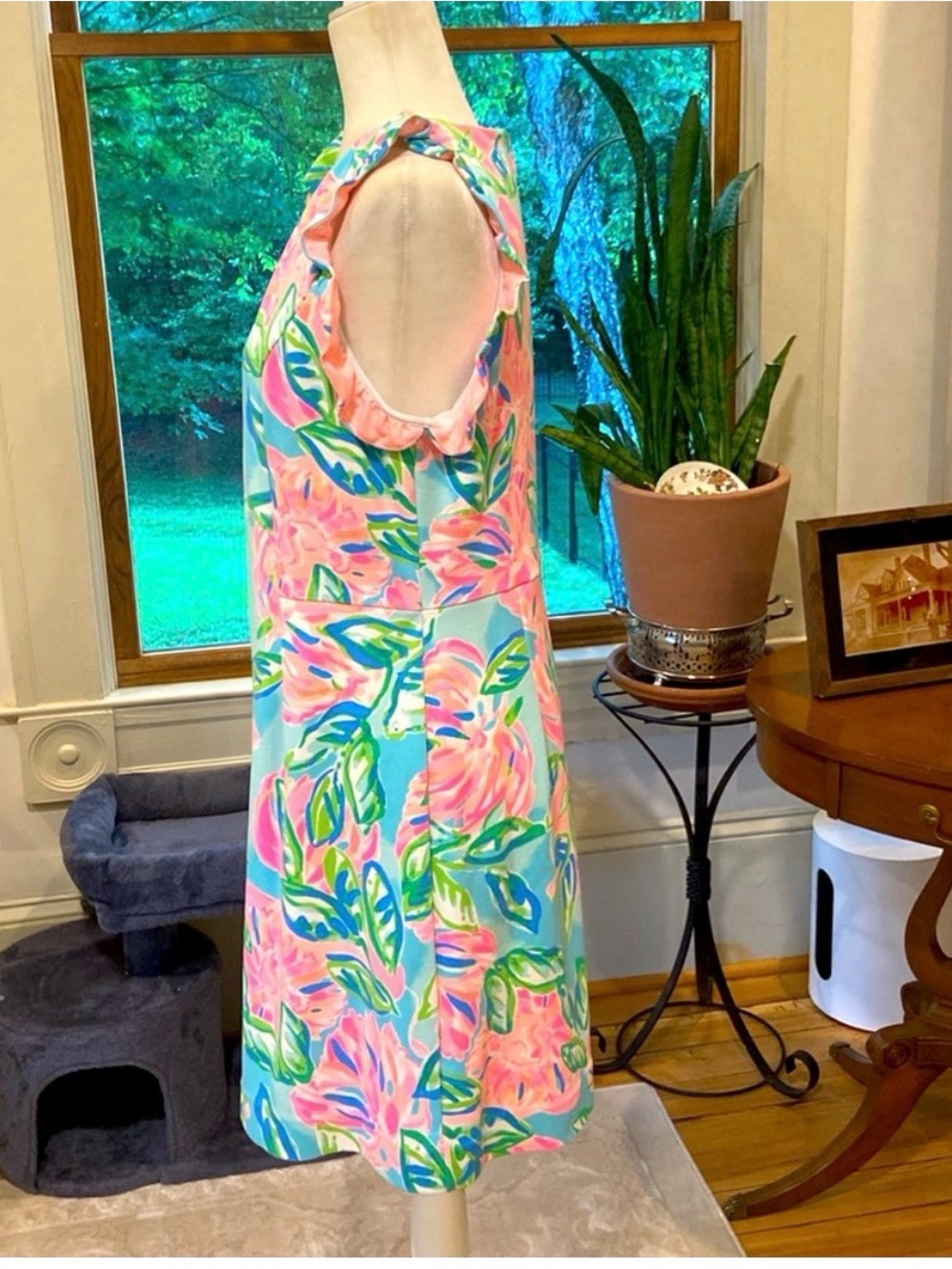 Lilly Pulitzer Carmelisa Multi Totally Blossom Shift Dress - Picture 6 of 9